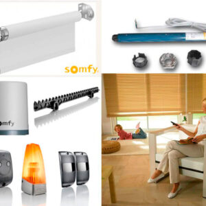 Domótica Navarra. Motores Somfy. Aluminios Pumeda.