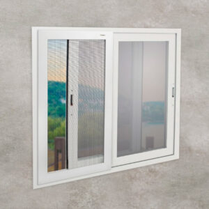 Mosquiteras para puertas y ventanas en Navarra. Aluminios Pumeda, Noáin, Navarra.